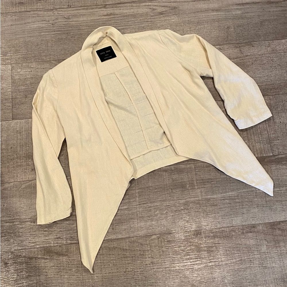 •Roolee• Tailored look• Linen Blazer•